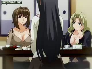 Anime laska gets double fucked