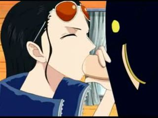 Nico robin 口交, 骑 &amp; cumshot(one 片)