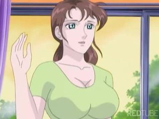 Krūtainas manga meitene taken līdz nerd