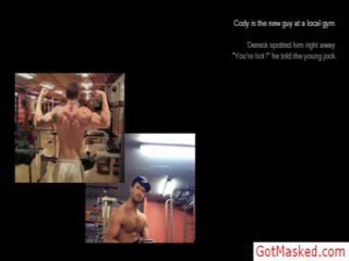 Outstanding kaçok guy showing off his body by gotmasked