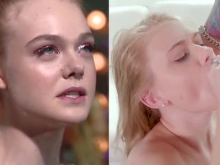 Elle Fanning - Compilation and Fake Porn, Porn 3d