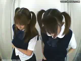 Japanese girls tight pantie