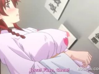 Ryšavý hentai roztomilý hottie giving sýkorka práce v anime video