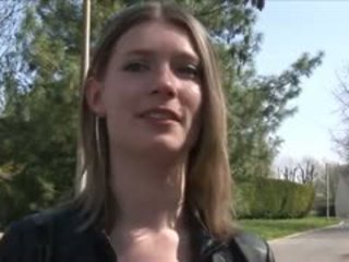 Lisa A French Teen Fucked Outdoor