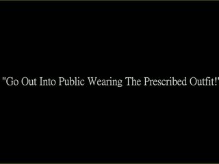 Go Out Into Public Wearing The Prescribed Outfit