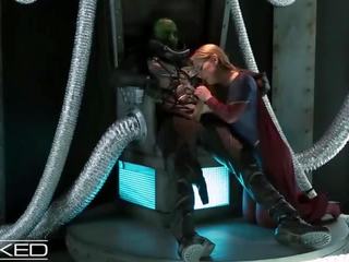 Supergirl seduces braniac til anal sex - wickedparodies