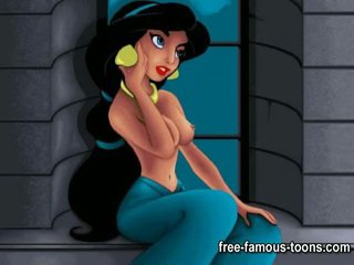 Aladdin і jasmine порно пародія
