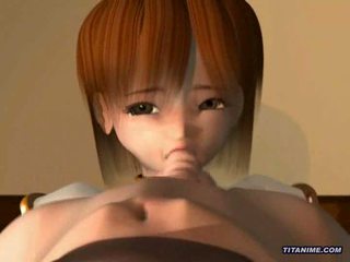 3D hentai anime cutie soft bouncy boob...