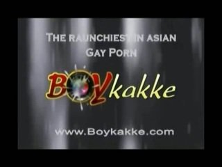 Brawny Gay Asian Boy Fucks 2 Twinks