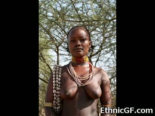 Skutečný afričan holky od tribes!