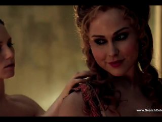 Anna hutchison a ayse tezel bez the stitch onto spartacus