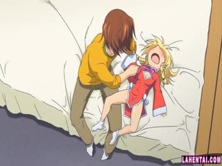 Hentai babe gets pantat/ punggung fucked