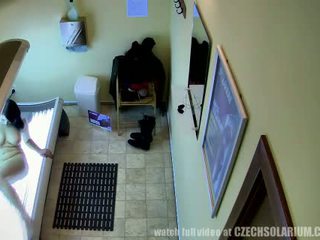 Czech Voyeur in Tanning bed