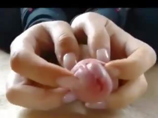 Handjob with Long Nails, Free Long Handjob Porn Video f7