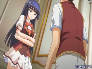 Petite schoolgirl gets fondled and slammed up