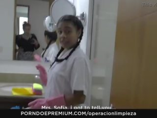 Operacion limpieza - латинка colombian покоївка манда licking бос в лесбіянка ебать