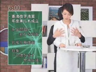 Japońskie kobieta fucks na telewizja