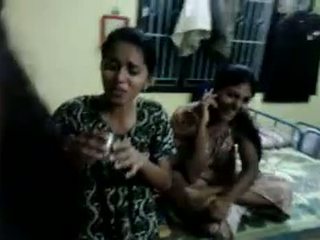 North Indian Girls Try To Drink Beer In Their Host