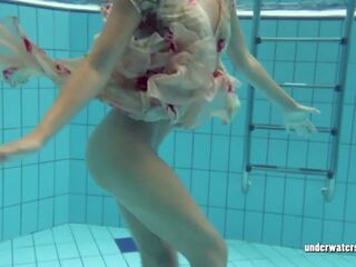 Underwater sexy erotics with Lucy Gurchenko