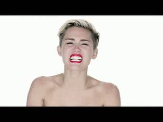 Miley cyrus নগ্ন মধ্যে তার নতুন সঙ্গীত ভিডিও