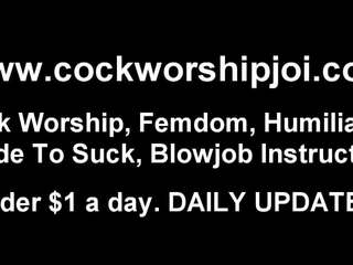 You Need to Learn how to Handle Really Big Cocks JOI.
